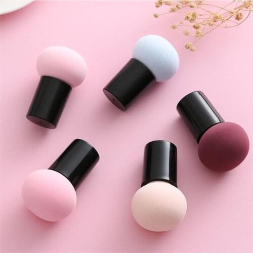 1pc Specialty Mushroom head Shape Cosmetic Puff Makeup Sponge Face Liquid Foundation Cream Make Up Cosmetic Powder Puff Fashion