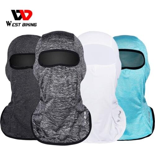 WEST BIKING Cycling Headbands Anti-UV 40 Nylon Breathable Balaclava Sport Scarf Men Summer Sunscreen Bicycle Bike Hat Headwear