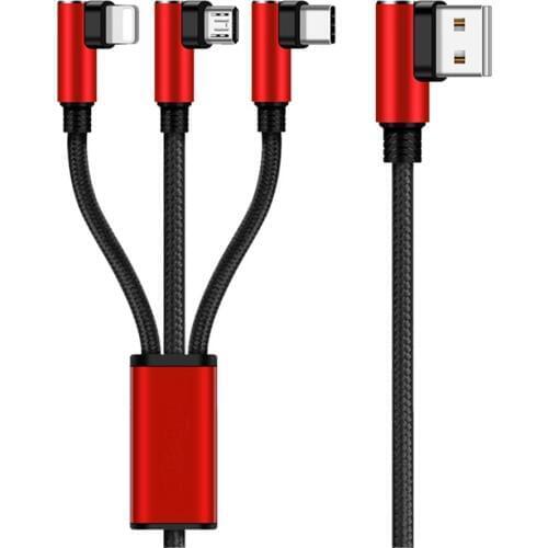 Xiaomi USB charger cable 3 in 1 multi use mobile phone charging cable line
