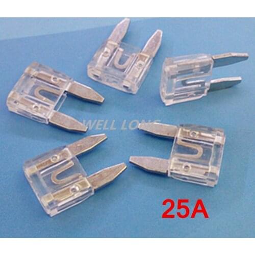 100 pcs/lot)25A Car Vehicle Auto Mini blade ATO Fuse, 25 Amp, Automotive Fuse