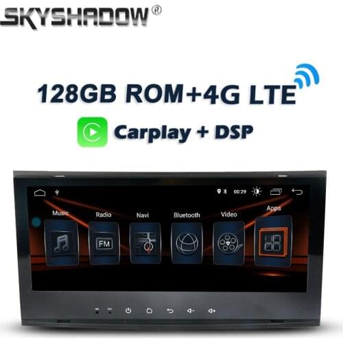 8.8'' Android 10.0 Car DVD Player 64Grom Radio car radio For VW/Volkswagen/Touareg/Transporter T5 2004-2011 Multimedia GPS Radio