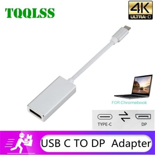 TQQLSS USB-C USB 3.1 TYPE-C to DP Display Port Converter Cable Hub 10Gbps 4K 30HZ 1080P Video AV Cord Adapter for Macbook Air12