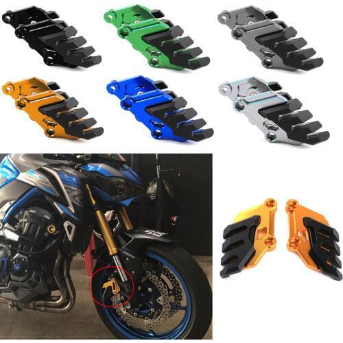 Motorcycle Accessories Front Brake Disc Caliper Brakecaliper Guard Protector Cover For Kawasaki Z900 z 900 2017