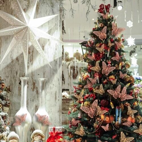 Hollow Out Butterfly Wall Stickers, Self-adhesive 3D Wall Decals for Living Room