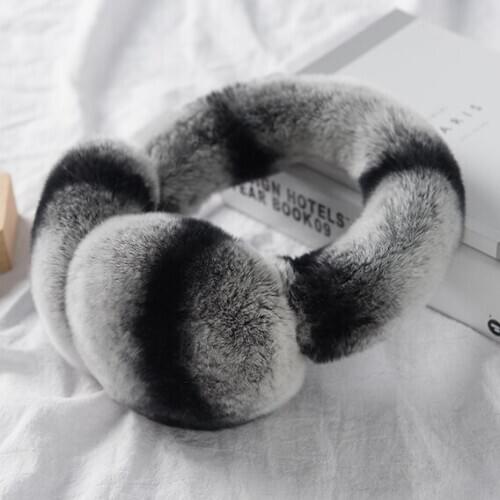 Free Shipping New Unisex Rex Rabbit Fur Earflap Genuine Fur Earflap Real fur Winter Fur Ear Muff 6 colors Wholesale Retail OEM
