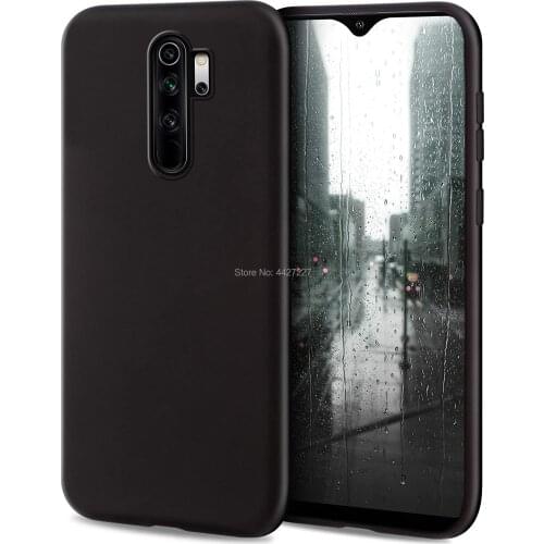 For Xiaomi Redmi 9 Case Cover Simple Sold Fine Matte Soft Silicone Back Phone Cases For Redmi 9 Redmi9