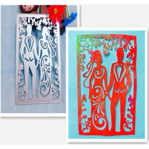 Wedding card decoration Metal Cutting Dies for DIY Scrapbooking Album Paper Cards Decorative Crafts Embossing Die Cuts