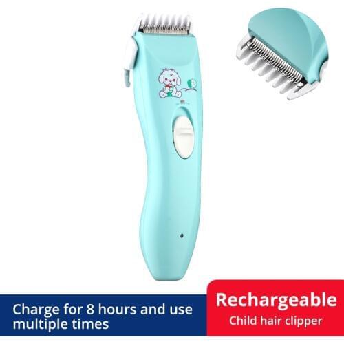 Baby Hair Trimmer Electric Hair Clipper USB Baby Shaver Cutting Baby Care Cutting Remover Rechargeable Quietkids Hair Cutting