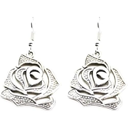 E042 Europe and America popular simple earrings personality punk retro earrings jewelry