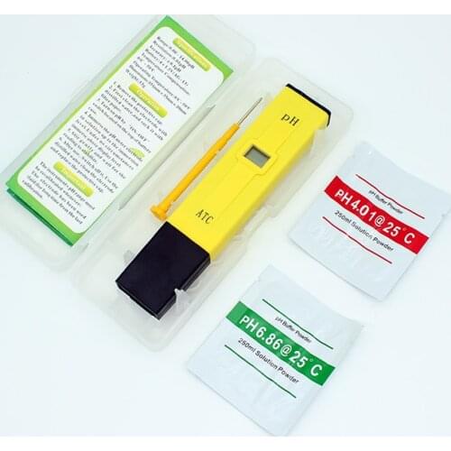 The latest version of the test accuracy 0.1 pH meter pen Electronic pH meter pH tester Portable beer brewed wine test pen