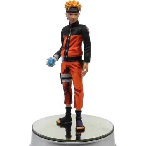 Naruto Fire Shadow Wood Leaf Ninja ROS Super Large Set Up Cartoon Color Naruto Spiral Pill Boxed Handmade Ornaments Gift Figma