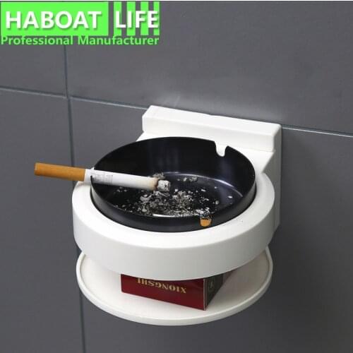Wall Mounted Ashtray Living Room Bathroom Desk Ashtray Ash Storage Tray Box Ash Organizer Smoking Box Tray Cigarett G