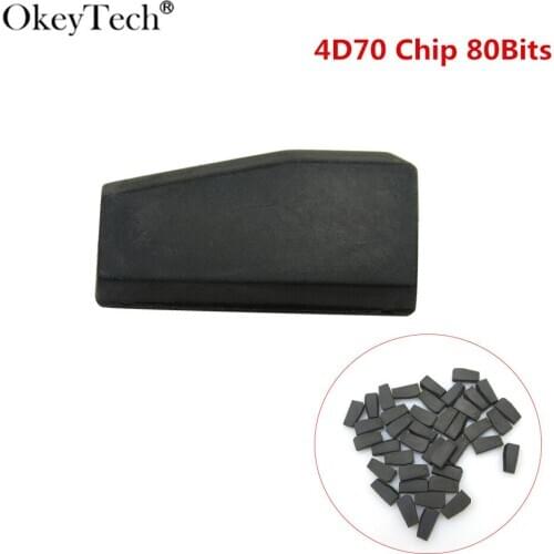 OkeyTech High Quality 5 Pieces/Lot Transponder Chip CN4D70 80Bits Fit For Copy G Chip 4D61/62/65/66/67/68/69/G82