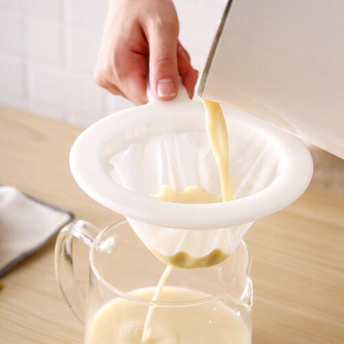 Soy milk flour sieve strainers percolator Gauze Filter kitchen tools everything for the kitchen gadgets accessories stuff helper