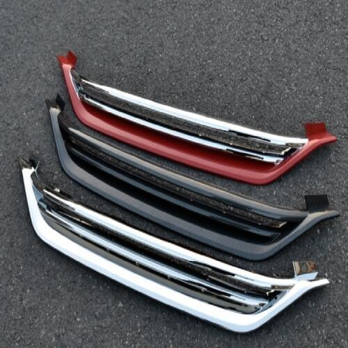 Front Grille Bright Strip fifth generation new CRV modified front grille bright strip For 2017 Honda CRV