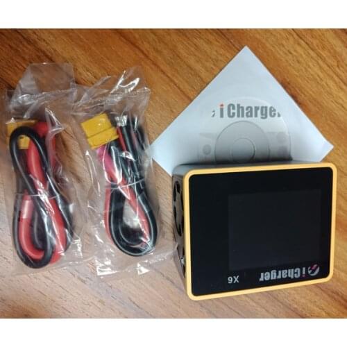 ICharger X6 800W 30A DC LCD Screen Smart Battery Balance Charger Discharger For 6s Lipo Lilo LiFe LiHv LTO NiZn Pb Battery