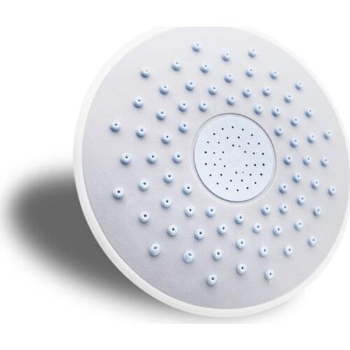 19cm Round ABS Silicon Rubber Screwed Design Rainfall Top Shower Head For Rain Shower Cabin Room Roof Faucets Water Sprayers