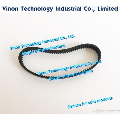 2pcs) 100446494 edm Toothed Belt lower head for ROBOFIL 190,290,300 wire cut edm spare parts 100.446.494 edm Geared belt 23.07