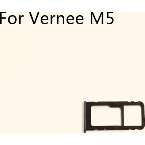 Used Sim Card Holder Tray Card Slot For Vernee M5 5.2 Inch 1280x720 MT6750 Octa-core Smartphone