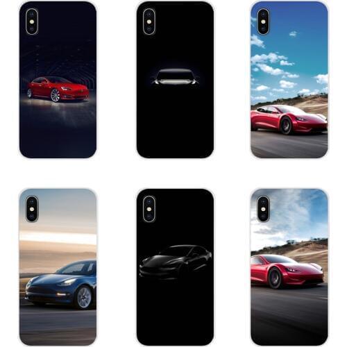 Accessories Phone Cases Covers sports car tesla For Samsung A10 A30 A40 A50 A60 A70 Galaxy S2 Note 2 3 Grand Core Prime