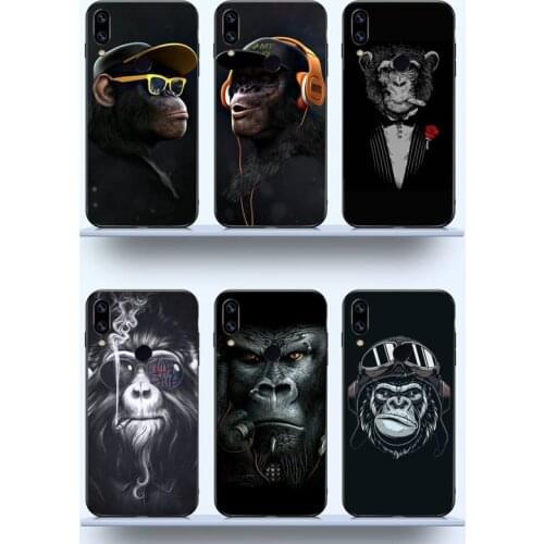 Monkey Gorilla animal Phone Case For Xiaomi Redmi note 7 8 9 t max3 s 10 pro lite funda shell coque cover