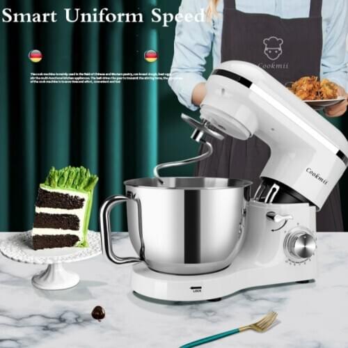 JRM0067 Cookmii Household Cooking Machine 6.2L Small Mixing Kneading Machine Commercial Silent Blender Automatic Dough Mixing