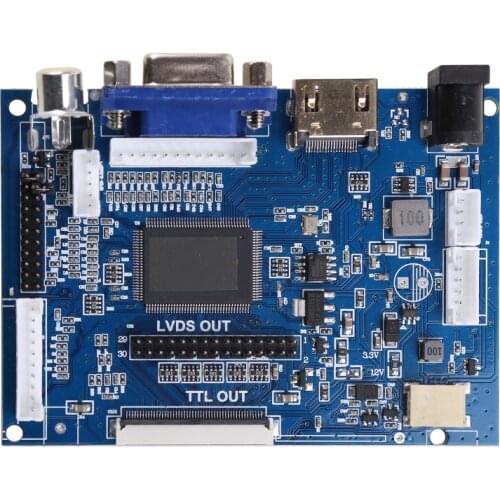 Driver Board MT561-B Universal LVDS LCD Monitor Screen Controller 5V 10-42" Laptop Computer DIY Parts Kit 96BA
