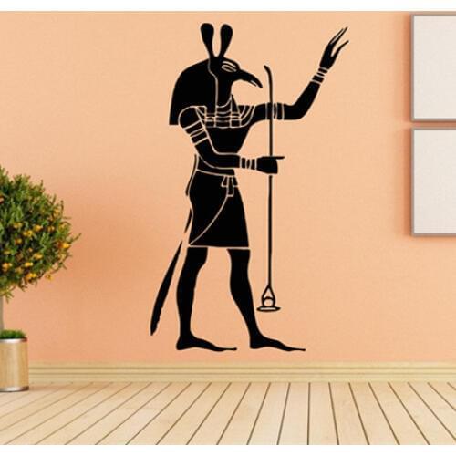 Egypt Home Decor Ancient Egypt Decals Gods Of Ancient Wall Decal Egyptian Mythology Wall Sticker Ancient Cultural Mural AZ279