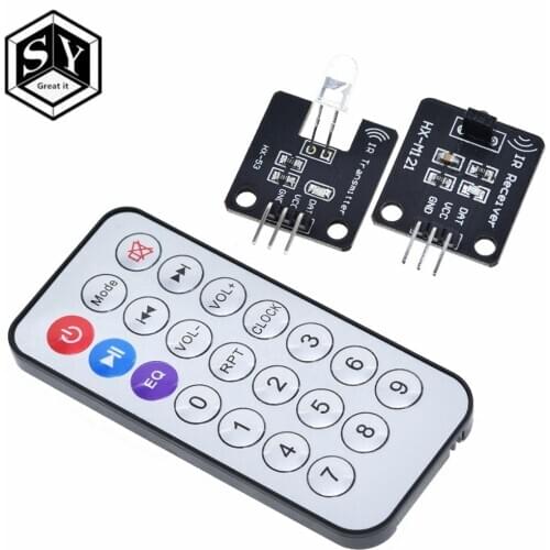 1Set IR Infrared Transmitter Module Ir Digital 38khz Infrared Receiver Sensor Module With Remote Control For Arduino
