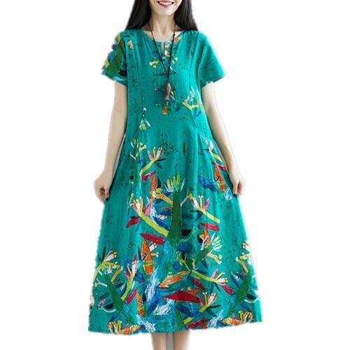 Летние платья миди MLUOLANC China At AliExpress