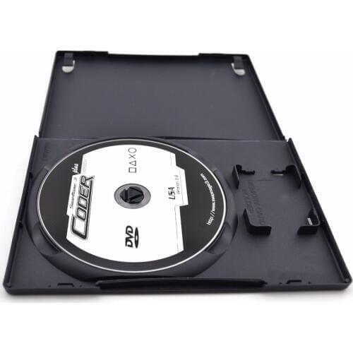CD DVD Disc Plastic Case Capacity Disc CD Storage Box for PS2