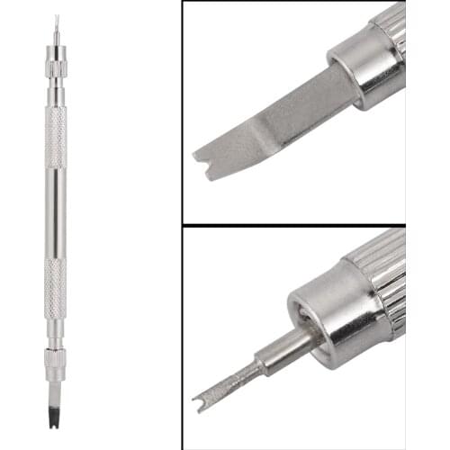Repair Tools Metal Silver Bracelet Multifunctional Watch Band Opener Strap Replace Spring Bar Connecting Pin Remover Tool Opener