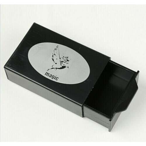 Retail 5pcs 11.2X7X3.7cm Variety Magic Magic Props Plastic Magic Box Black Box Pull Box YH164