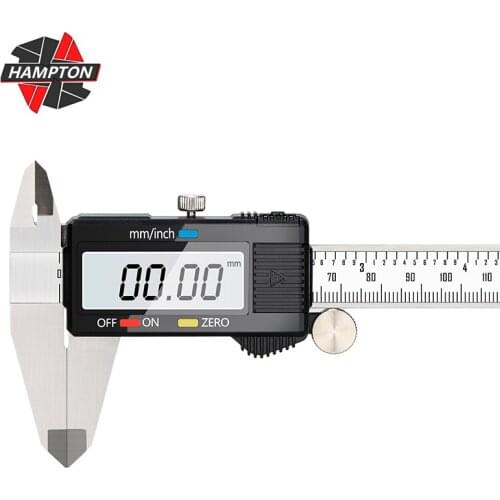 HAMPTON Caliper 6 Inch 0-150mm Digital Vernier Caliper LCD Electronic Gauge Stainless Steel Caliper Measuring Tool