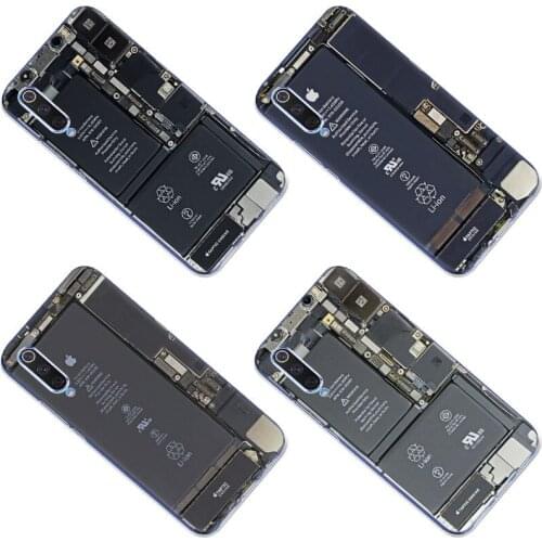 Hot Chip Internal Board Silicone Case for Xiaomi Mi POCO X3 NFC M3 F3 Note 10 S 10i 10T 11X Pro 11i 11 Ultra 11 Lite Soft Cover