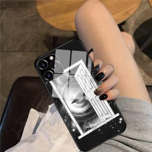 Door to Mystery Phone Case Glass Phone Case For iphone 12 11 Pro Max XS XR X 8 7 Plus SE2 Case