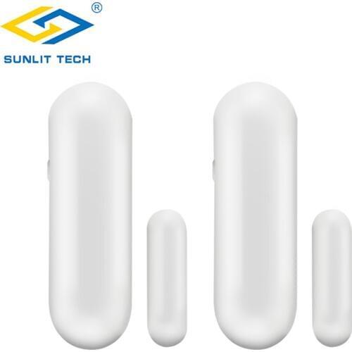 Smart Home Wireless Door Sensor for 433MHz/868MHz ST-VGT ST-IVB Alarm System Window Door Magentic Switch Door Opening Detector