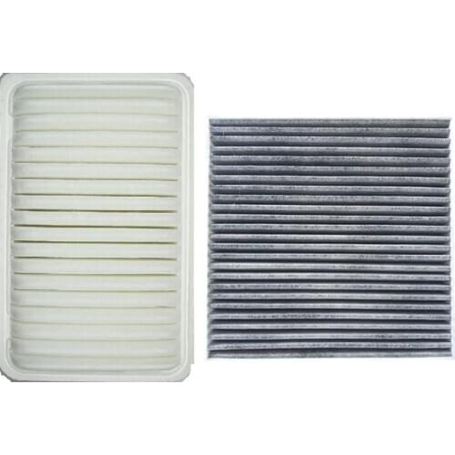 Air Filter Cabin Filter 2 pcs For Toyota Highlande 2.7 3.5 Model 2009-2015 Car Accessoris Filter