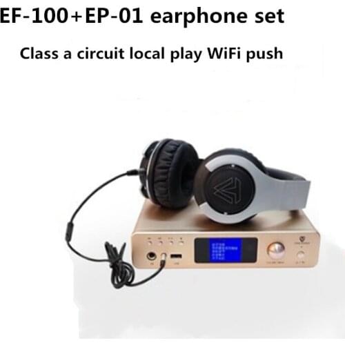 Winner/ EF-100+EP-01 earphone combination with wireless digital decoder 40 ohm / 1000mV / 104dB
