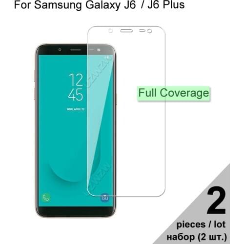 Tempered Glass For Samsung Galaxy J6 Plus / J6 2018 Explosion-proof Screen Protector Protective Glass For Samsung Galaxy J6 Plus