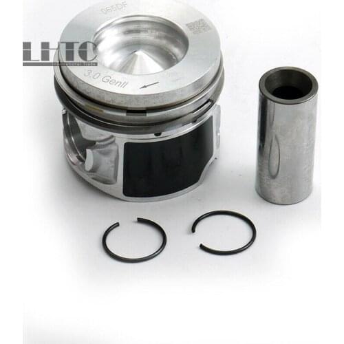 1x Piston w/ Ring 83.01mm Φ30mm For VW Touareg Phaeton Audi A4 A5 A6 A7 A8 Q5 Q7 3.0 TDI Diesel