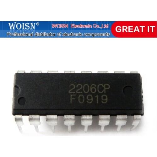 1PCS XR2206CP XR2206 DIP16 DIP 2206CP New original In Stock