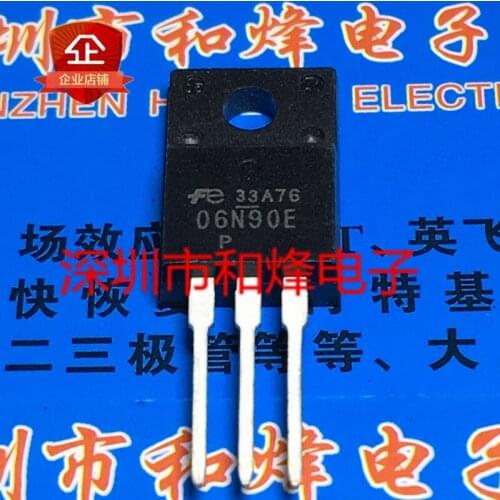 100% New&original 06N90E FMV06N90E TO-220F 900V 6A