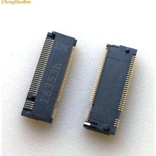 2pcs for Ngff m.2 socket outlet SSD interface 67P M-KEY H3.2 4+5 Solid state hard disk interface SSD FPC Connector 67Pin