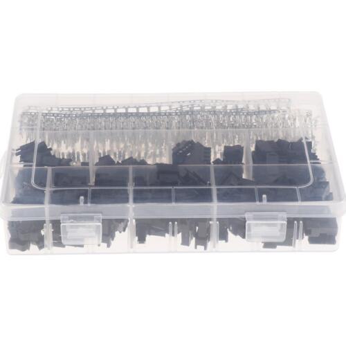 560 Pieces JST SM 2-Pin 3-Pin 4-Pin 5-Pin 2.5MM Connector Plug Male Female