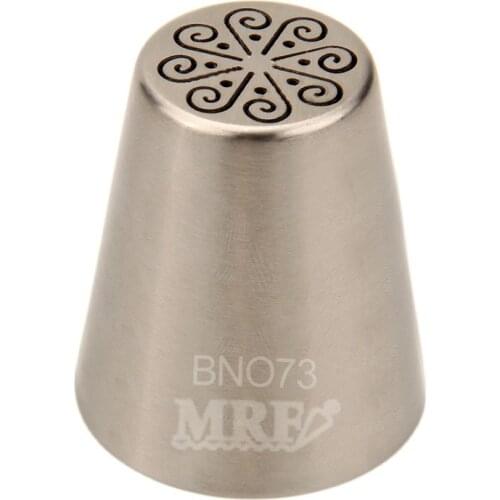 Free Shipping Stainless steel Large Russian Flower Pastry Icing Cake Decorating Nozzles Cupcake Icing Tips #BNO73