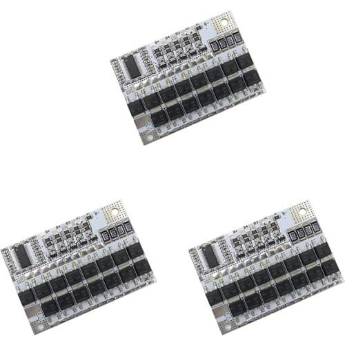 Bms 12V 16.8V 21V 100A Li-Ion Ternary Lithium Battery Protection Board With Balance Pcm 18650 Lipo Bms Protection Pcb