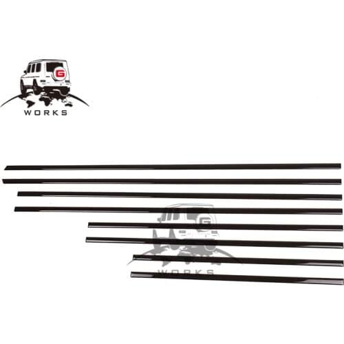 W463 side molding trims for g class g63 g65 g500 g550 B style carbon side molding kit