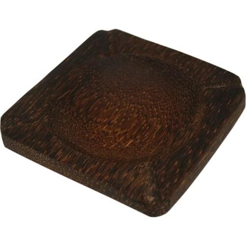 Wooden Ashtray Square Model, Natural Argan Wood Ashtray, Quality Workmanship, Creative Ashtray, Bar, Office, Home Decoration
