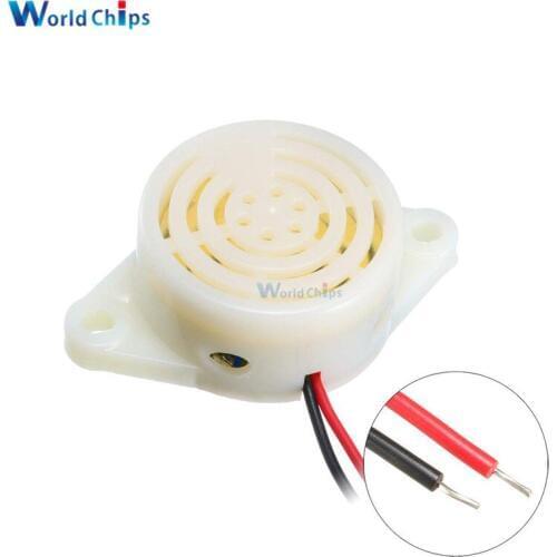 1PC/Lot 95DB Alarm High-decibel 3-24V 12V Electronic Buzzer Beep Alarm Intermittent Beep for Arduino SFM-27